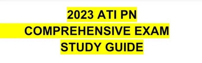 Ati comprehensive predictor 2023 test bank