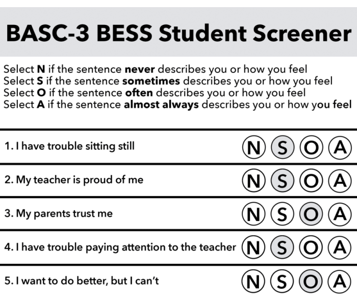 Basc-3 behavioral symptoms index description