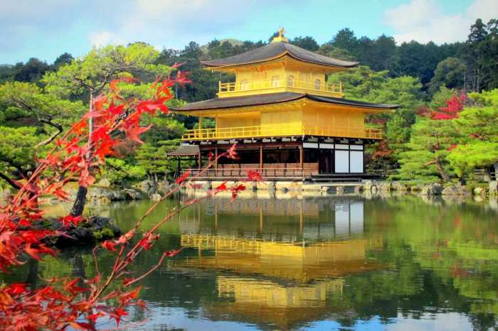 Kyoto attractions temple kinkaku ji buddhist tommyooi