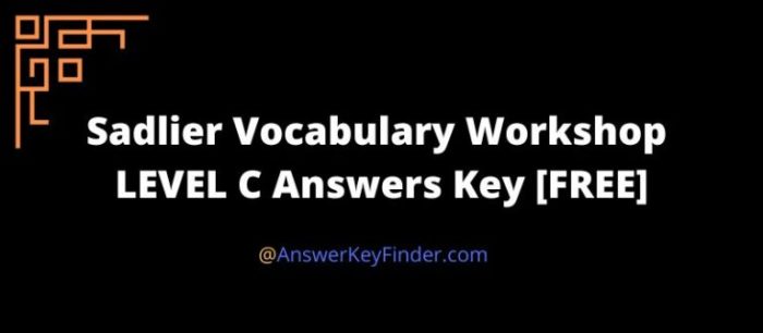 Vocabulary workshop level c unit 13 answers pdf