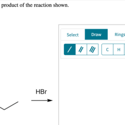 Draw the major organic product of the reaction shown above